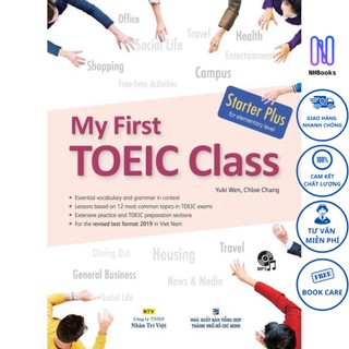 Sách - my first toeic class - starter plus - nhbook - ntv