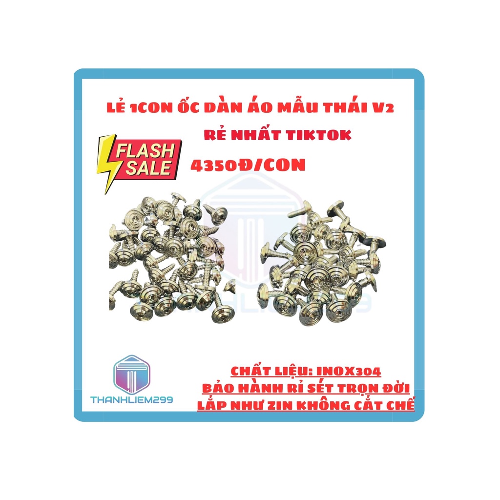 LẺ 1CON ỐC DÀN ÁO MẪU THÁI V2 CÓ ĐỦ SIZE