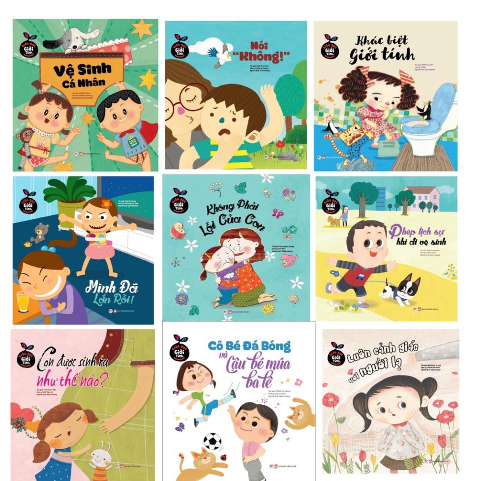 Sách Giáo Dục Giới Tính Dành Cho Trẻ Từ 3 Tuổi - Tân Việt