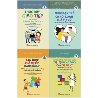 Sách nxb phụ nữ - combo series sách cho trẻ tự kỷ - đồng hành cùng trẻ tự kỷ pn