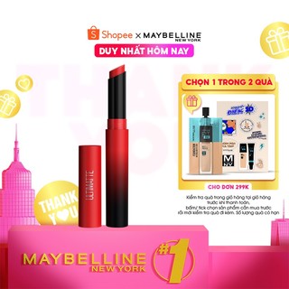 Son Lì Mịn Môi Siêu Nhẹ Cao Cấp Maybelline New York Color Sensational Ultimatte 1.7g