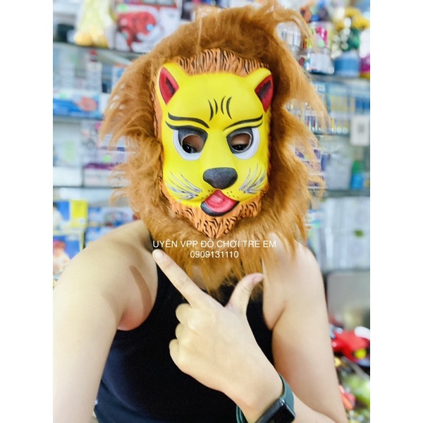 MẶT NẠ HALLOWEEN MẶT NẠ CHÓ SÓI, THỎ, DÊ, CỌP ĐỦ LOẠI