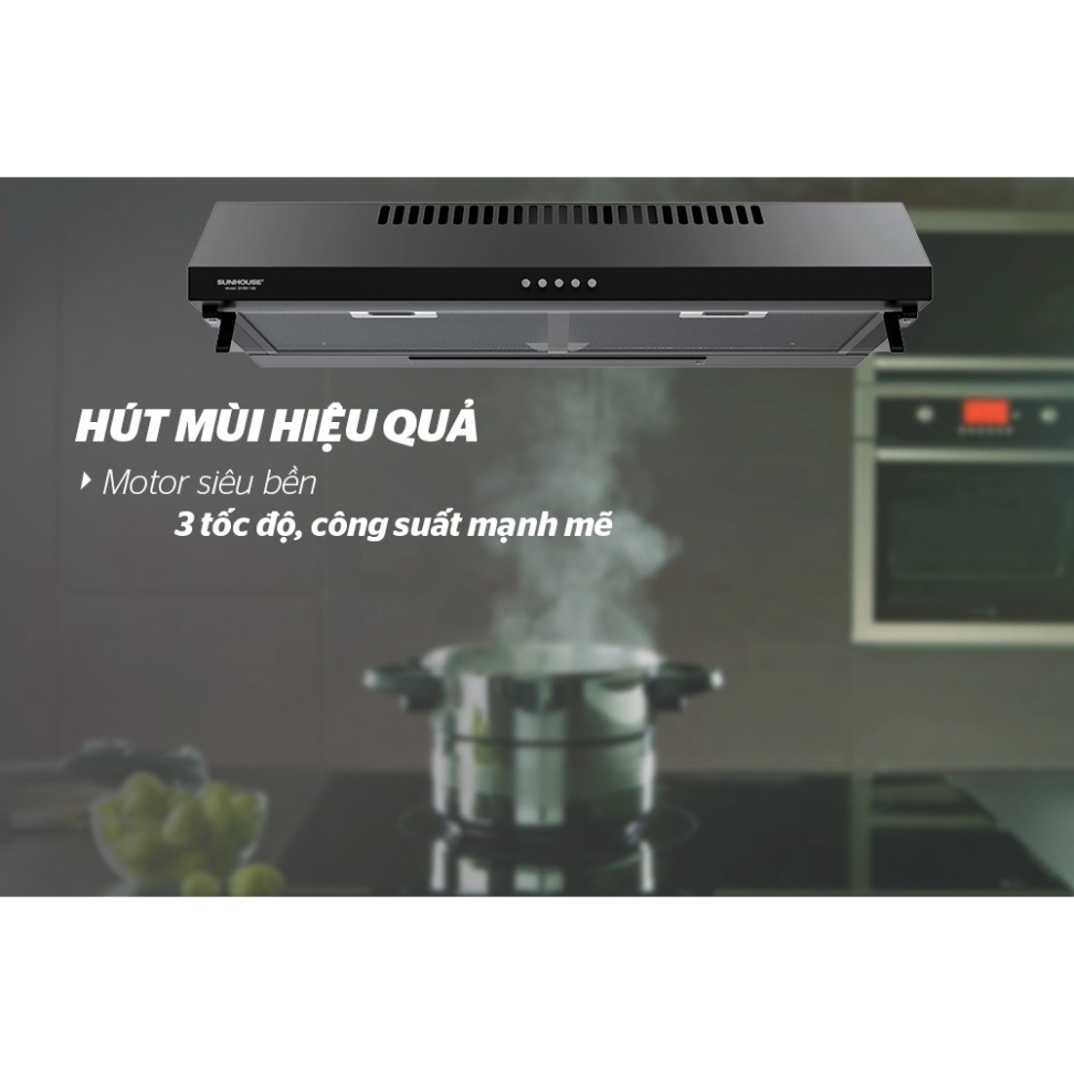 Máy hút mùi Sunhouse SHB6118B
