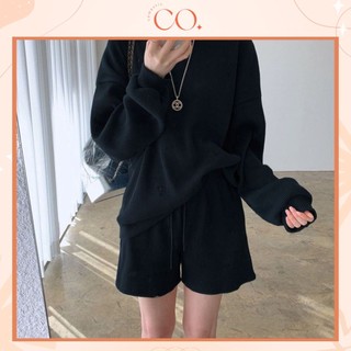 Bộ đồ thu đông nữ, bộ đồ thu đông bigsize, bộ đồ mặc nhà phong cách Hàn Quốc