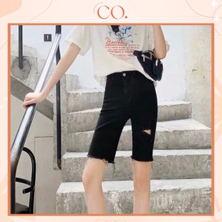 Quần Ngố Nữ Rách Phong Cách_N2