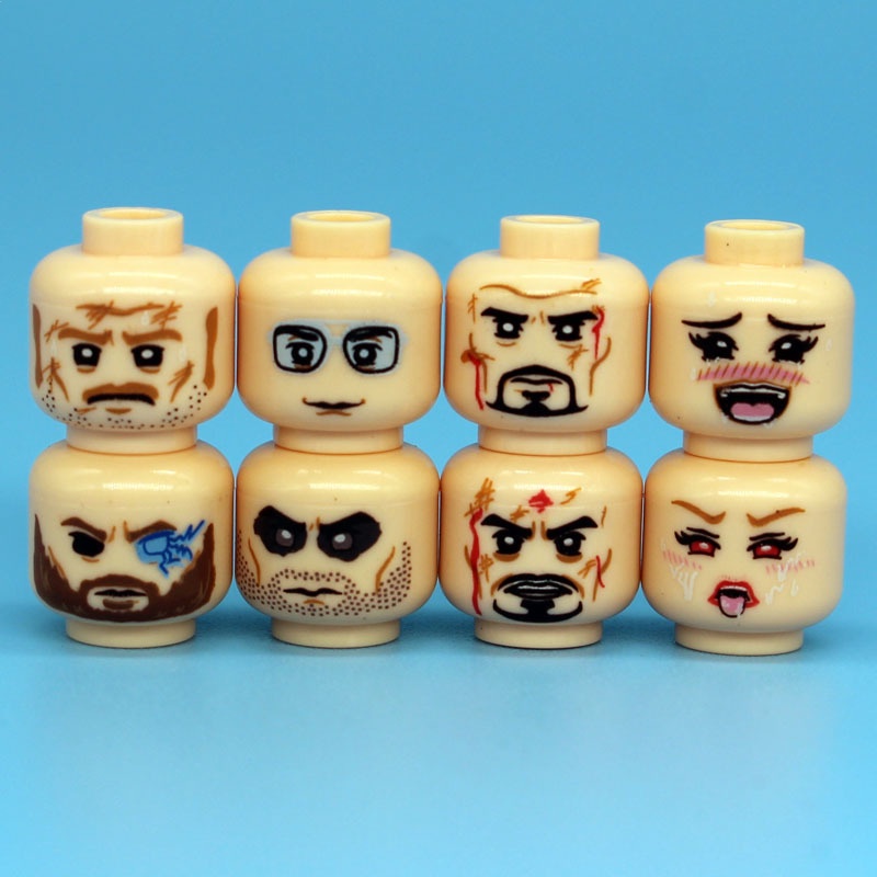 Bộ Đồ Chơi Lắp Ráp Mô Hình Emoji Vui Nhộn