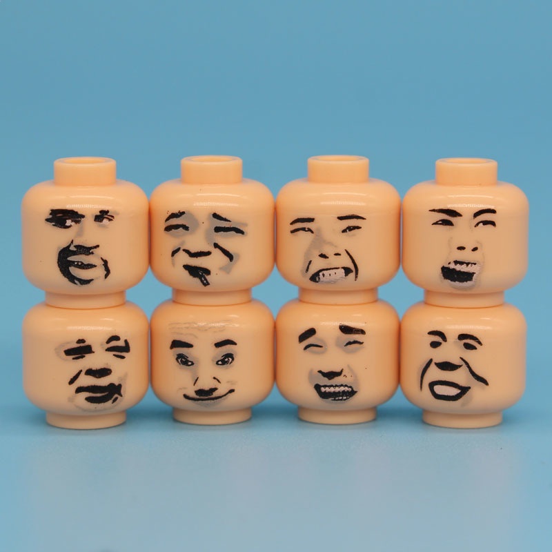 Bộ Đồ Chơi Lắp Ráp Mô Hình Emoji Vui Nhộn