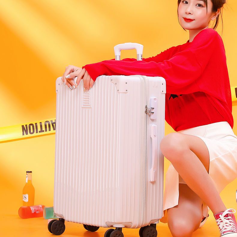 Vali hành lý dành cho nam và nữ Ins Internet nổi tiếng Hộp đựng xe đẩy du lịch mới 20 da mật khẩu bánh phổ thông nhỏ dun