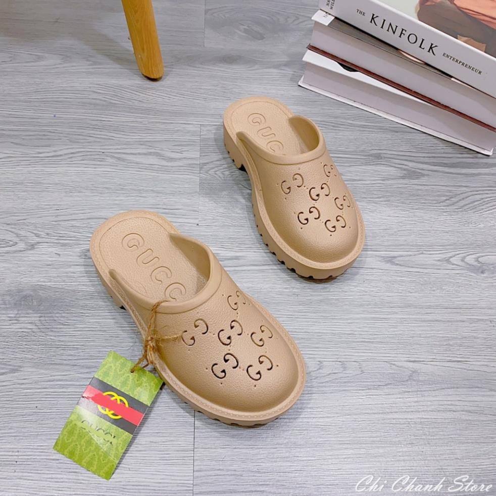 Dép sục nữ 3p dép cross đế bánh mì chất cao su đúc nhẹ siêu bền đi cực êm Chi Chanh Store G62