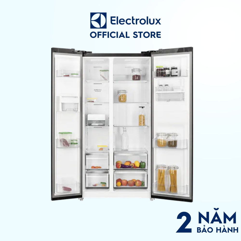 Tủ lạnh Electrolux Inverter Side by side 619 lít - ESE6645A-BVN - Lấy nước trực tiếp