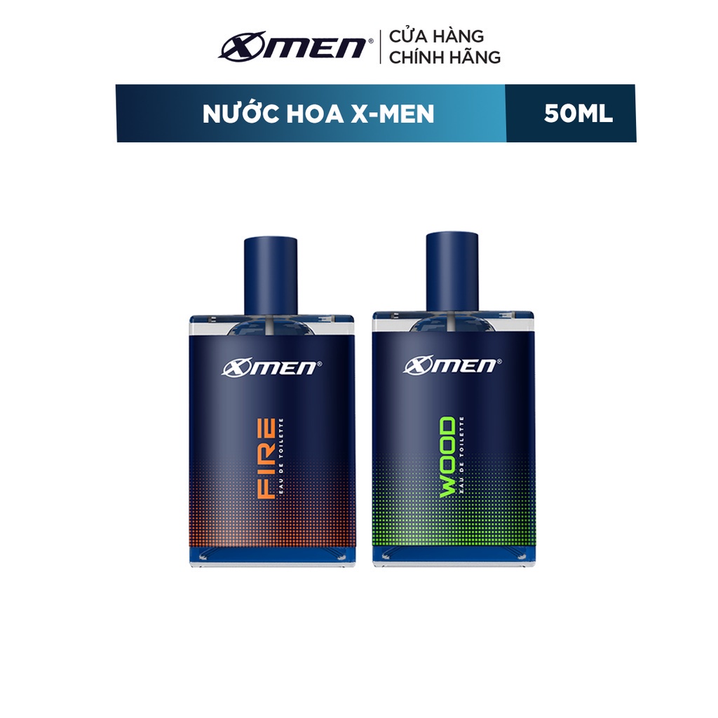 Nước hoa Xmen 50ml - 2 mùi hương nam tính & lưu hương 48h