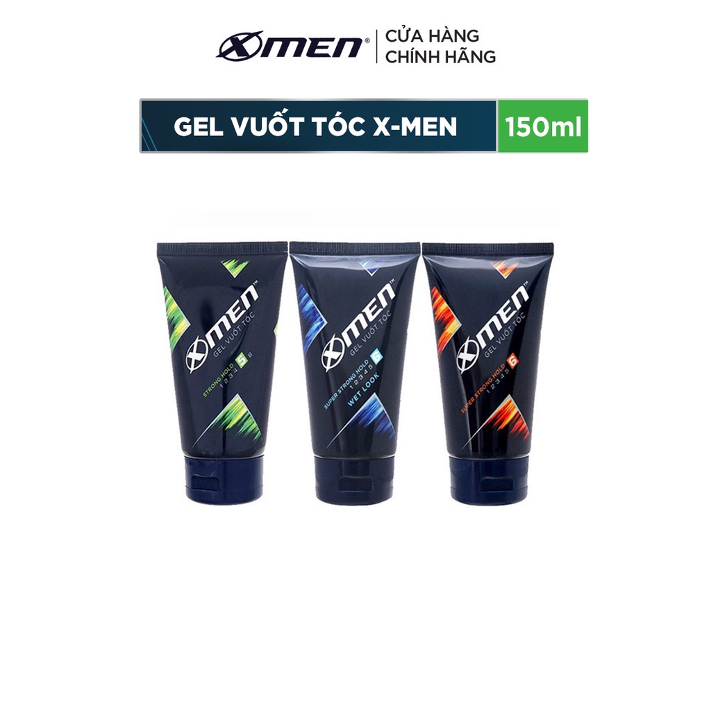 Gel vuốt tóc Xmen 150g - 3 lựa chọn khác nhau