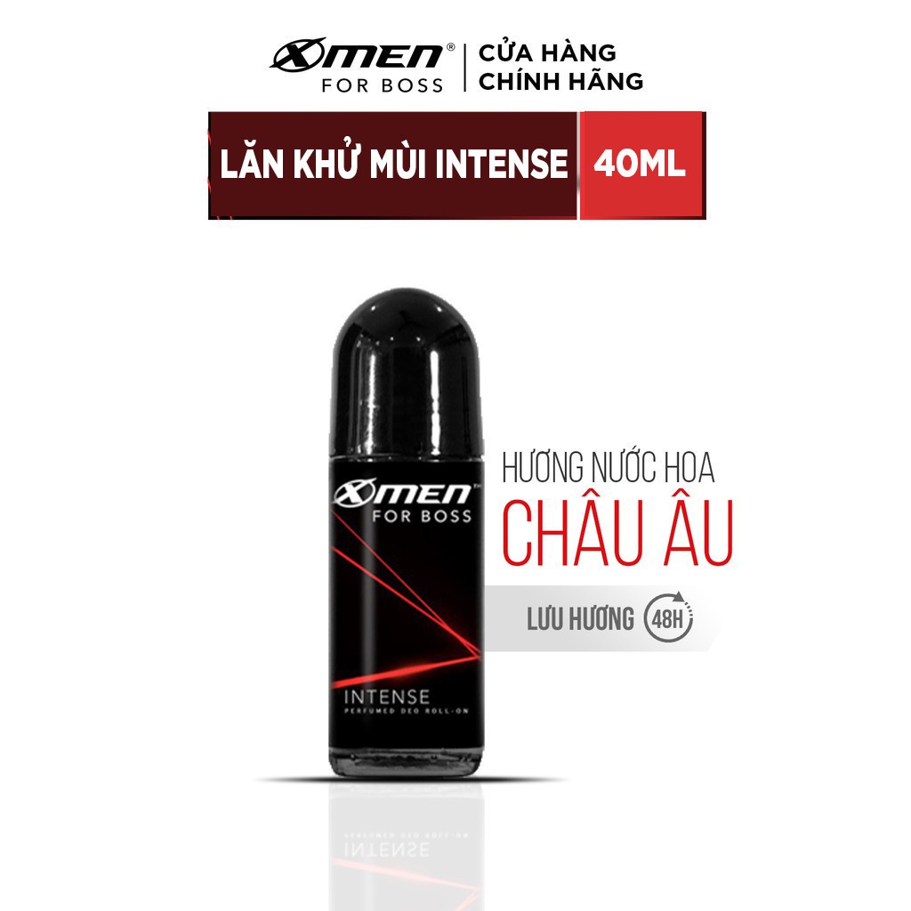 [Hàng tặng không bán] Lăn khử mùi X-Men for Boss Intense 40ml