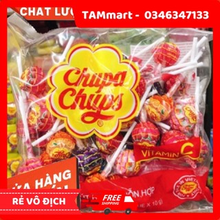 Kẹo mút Hương Hỗn Hợp Chupa Chups gói 60 que