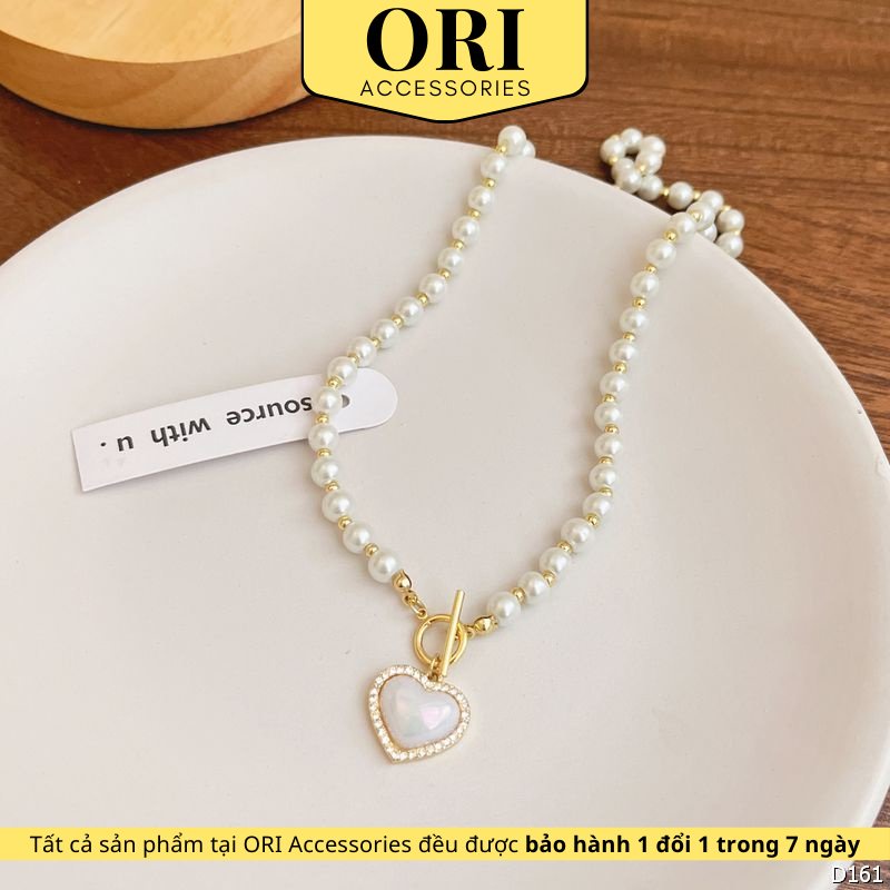 Dây chuyền nữ trái tim Philomena xinh xắn ORI ACCESSORIES D161