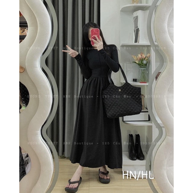 Váy díp phối thô