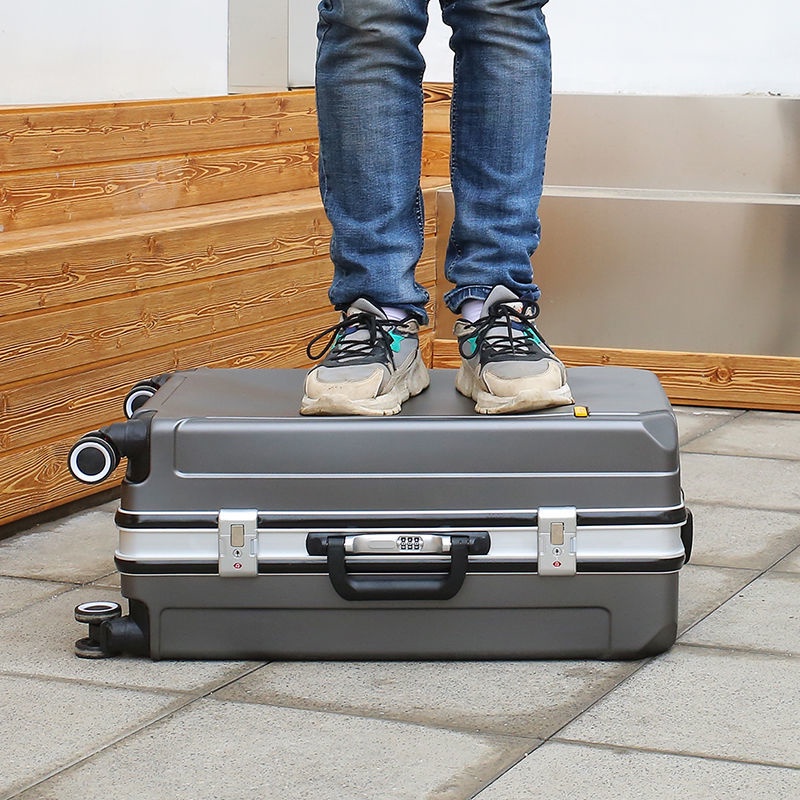 Vali Thời Trang Xe Đẩy Doanh Nhân 28 Hộp Mật Khẩu Sinh Viên Nam Nữ Dung Tích