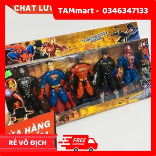 Vỉ Siêu Nhân Có đèn 5 con Loại Đẹp