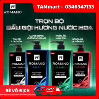 Dầu gội cao cấp Romano Classic 650g