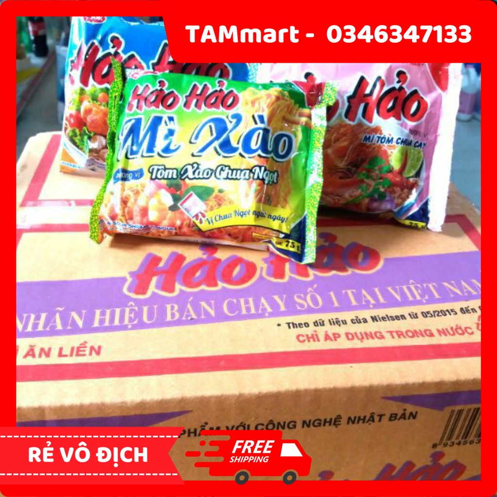 Thùng Mì hảo hảo Acecook 30 gói