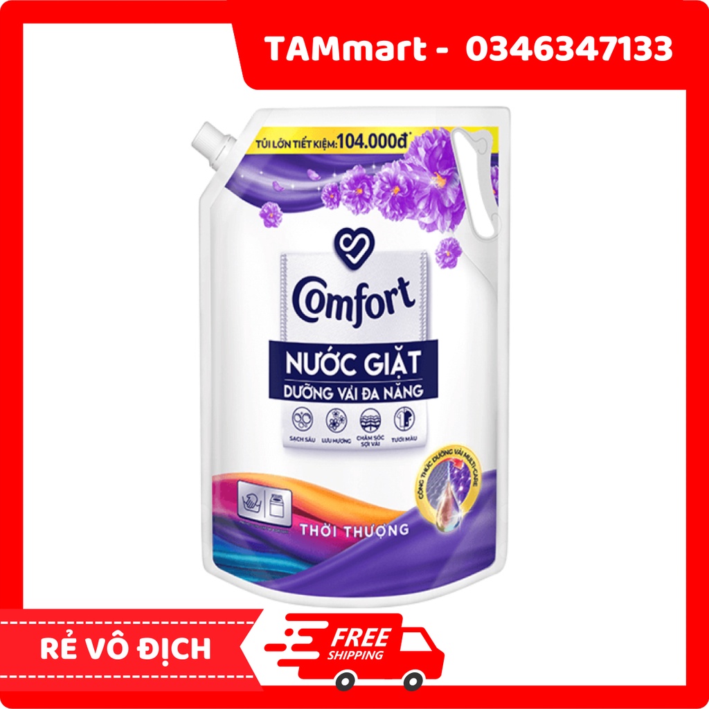 Nước giặt Comfort dưỡng vải hương 3.4 lít