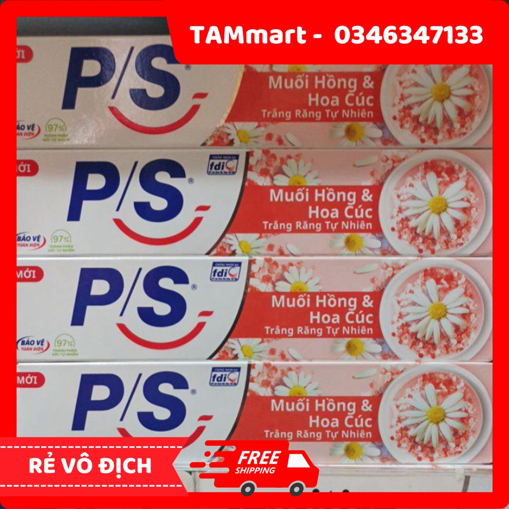 Kem đánh răng P/S,P/S Trà Xanh 180g Tặng  các loại DATE MỚI