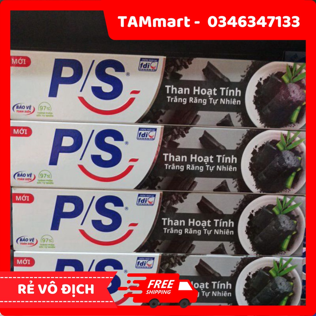 Kem đánh răng P/S,P/S Trà Xanh 180g Tặng  các loại DATE MỚI