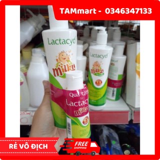Sữa tắm Lactacyd Milky 250ml và 500ml