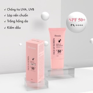 Kem Chống Nắng HE.MI.A Nâng Tone Kiềm Dầu SPF50++++ 50ml
