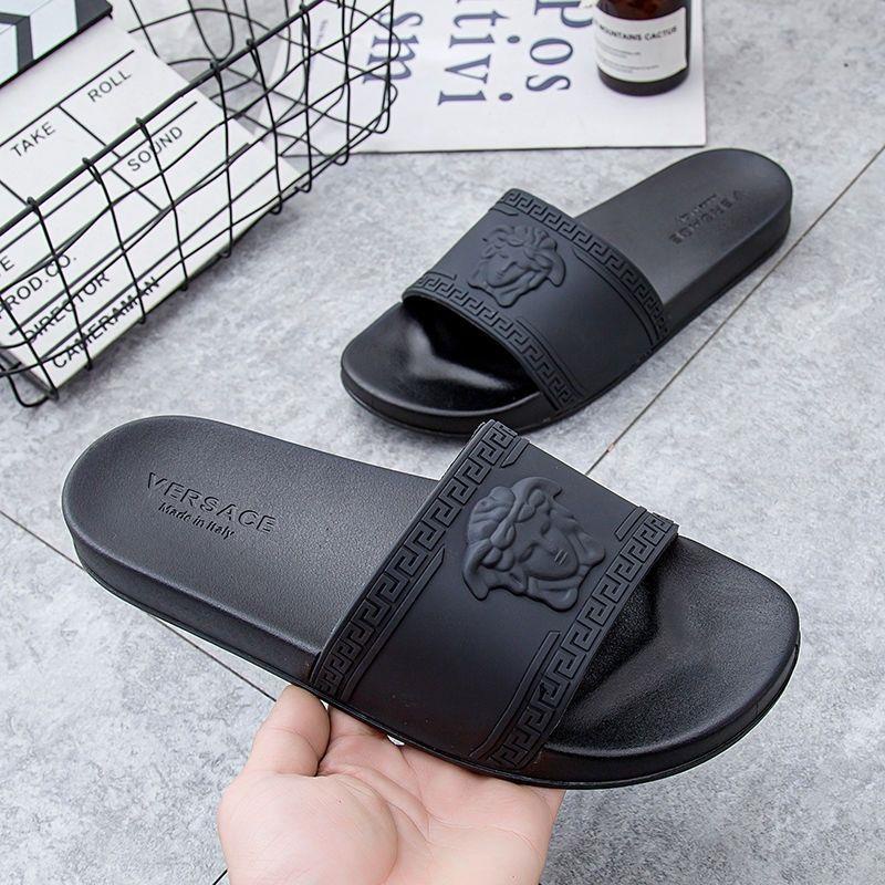 Versace Dép Sandal Chống Trượt Chống Mùi Thời Trang Mùa Hè 2023 Cho Nam