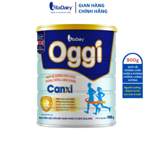 Sữa bột OGGI Canxi 900g/lon
