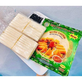 set bò bía ngọt 25-30 cuốn - món ăn vặt tuổi thơ