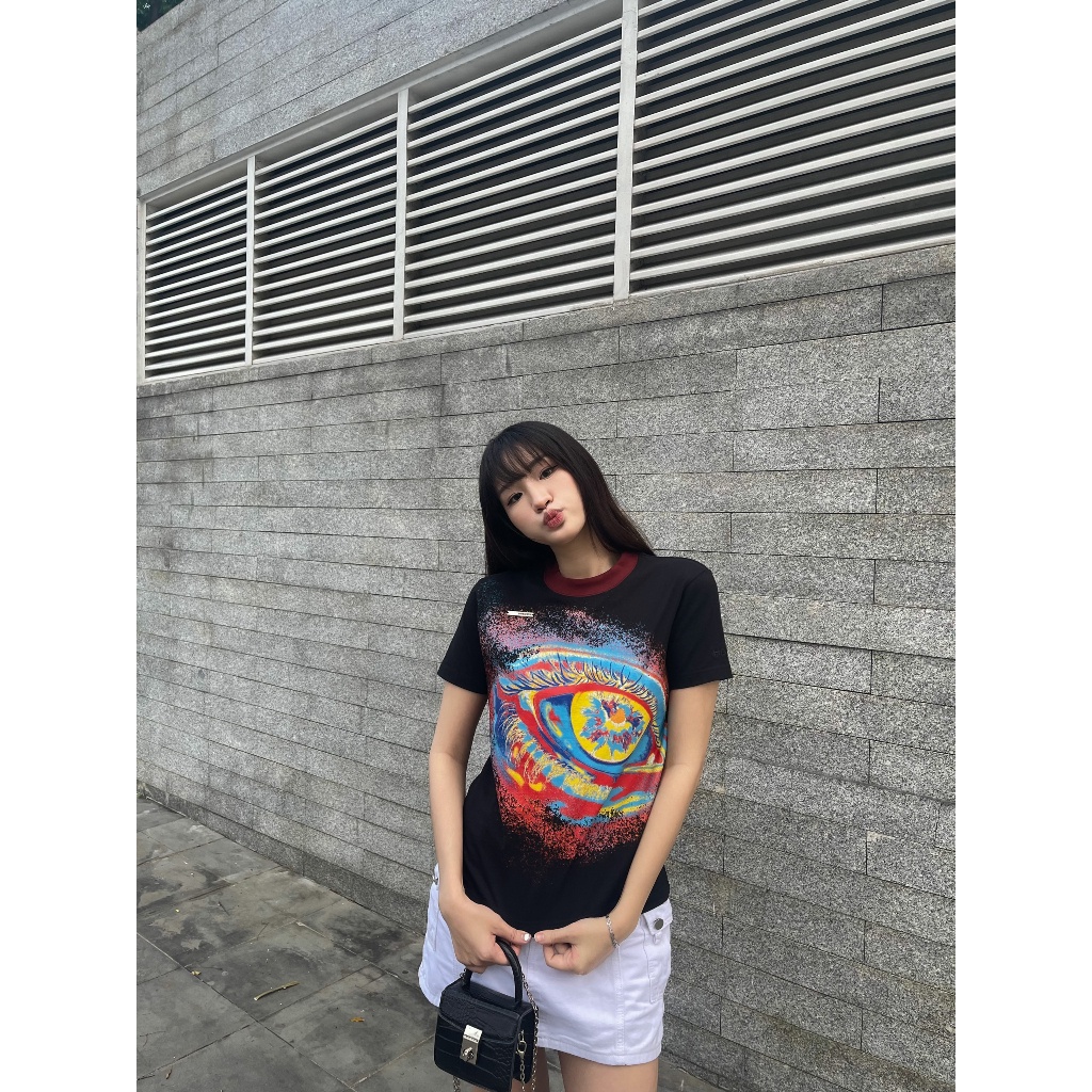 ÁO THUN TAY LỠ UNISEX BLOOM FLAME BABY TEE 100% COTTON - HADES BRAND CHÍNH HÃNG