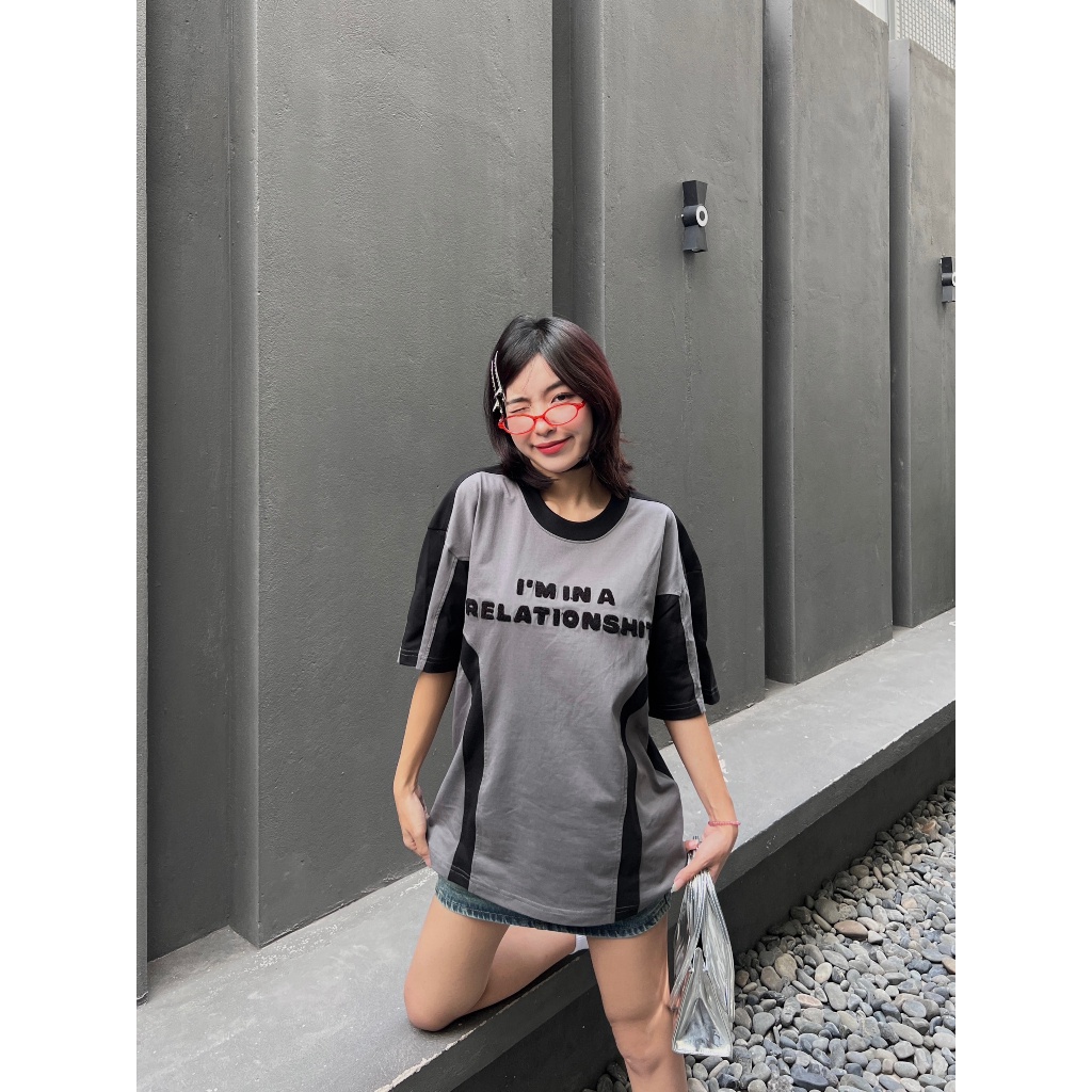 ÁO THUN TAY LỠ UNISEX COMMONLY IN TEE 100% COTTON - HADES BRAND CHÍNH HÃNG