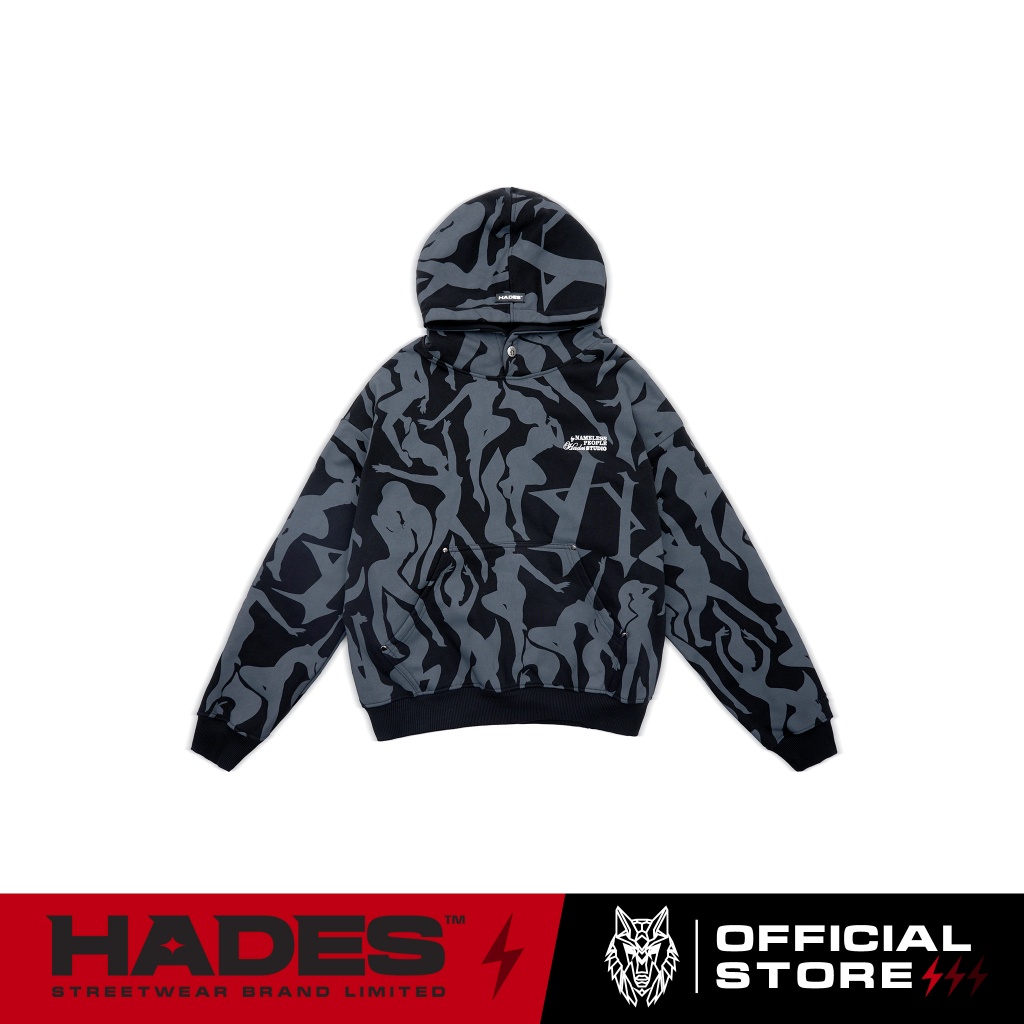 ÁO HOODIE MŨ TRÙM UNISEX VẢI NỈ BÔNG LITHE BOXY HOODIE - HADES BRAND CHÍNH HÃNG