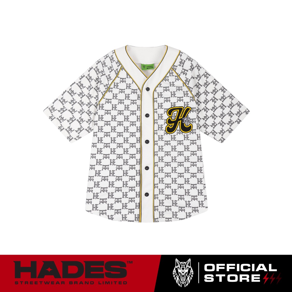 Áo Sơ Mi Tay Lỡ Unisex ROYALTY CLUB BASEBALL Vải Chân Cua - HADES Brand Chính Hãng