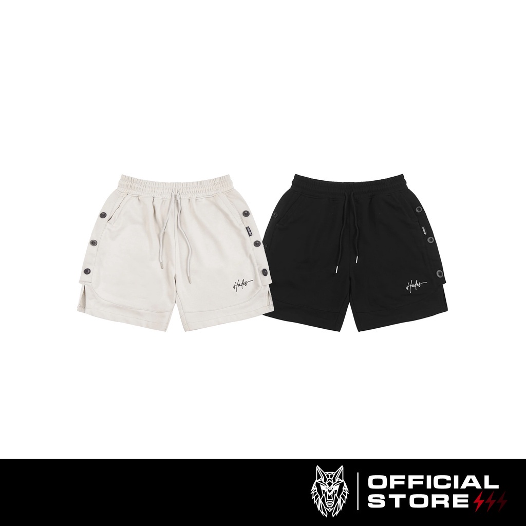 Quần Shorts Lưng Thun Unisex Vải Chân Cua Emery HADES Brand Chính Hãng