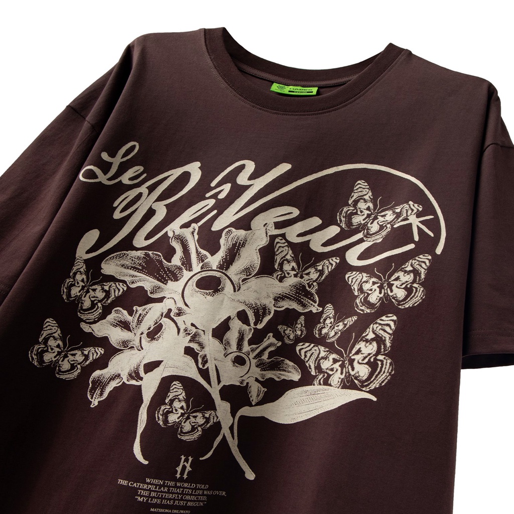 Áo Thun Tay Lỡ Unisex LE RÊVEUR 100% Cotton - HADES Brand Chính Hãng