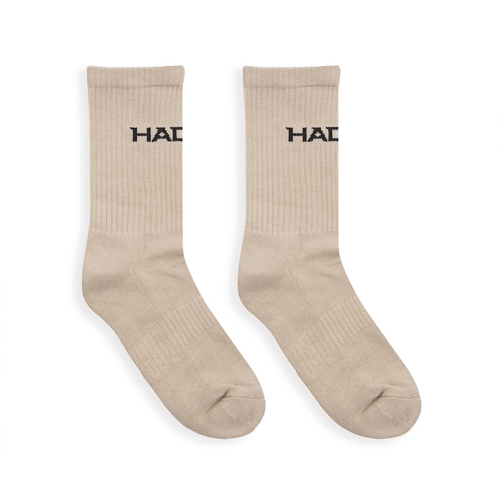 Vớ Unisex 100% Cotton LOGO SOCKS HADES Brand Chính Hãng