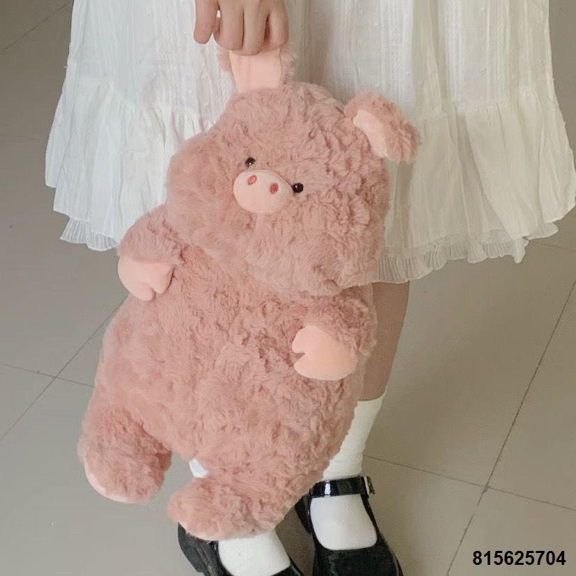 Dễ thương lợn lười cổ tích heo con màu hồng búp bê đồ chơi sang trọng ký túc xá gối ngủ