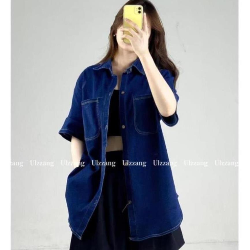 Áo sơ mi nữ dài tay form rộng kiểu hàn basic màu trang nhã dễ phối đồ SM1