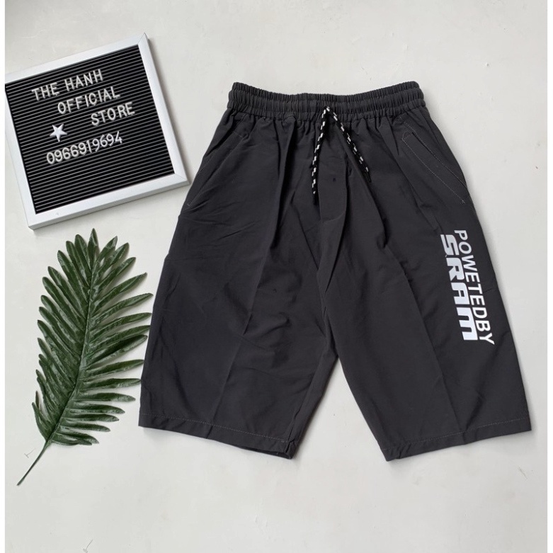 Quần đùi ngố nam thể thao, quần short nam lưng thun đẹp QNstram nhiều màu RUMANI