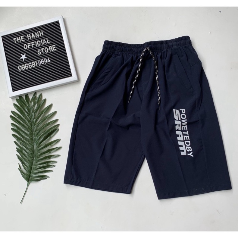 Quần đùi ngố nam thể thao, quần short nam lưng thun đẹp QNstram nhiều màu RUMANI