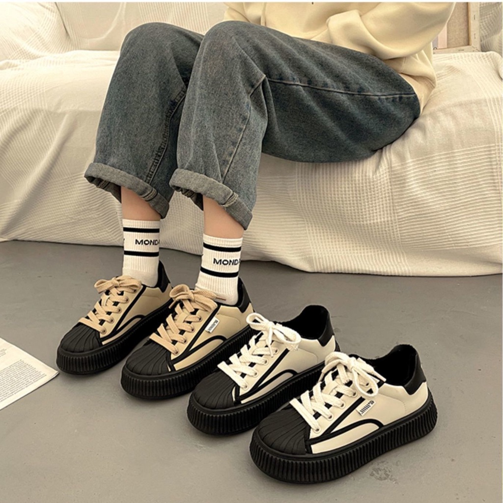 Giày thể thao đế dày cho học sinh mới mùa xuân 2023