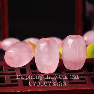 Lu thống đá thach anh hồng đẹp kiểm định