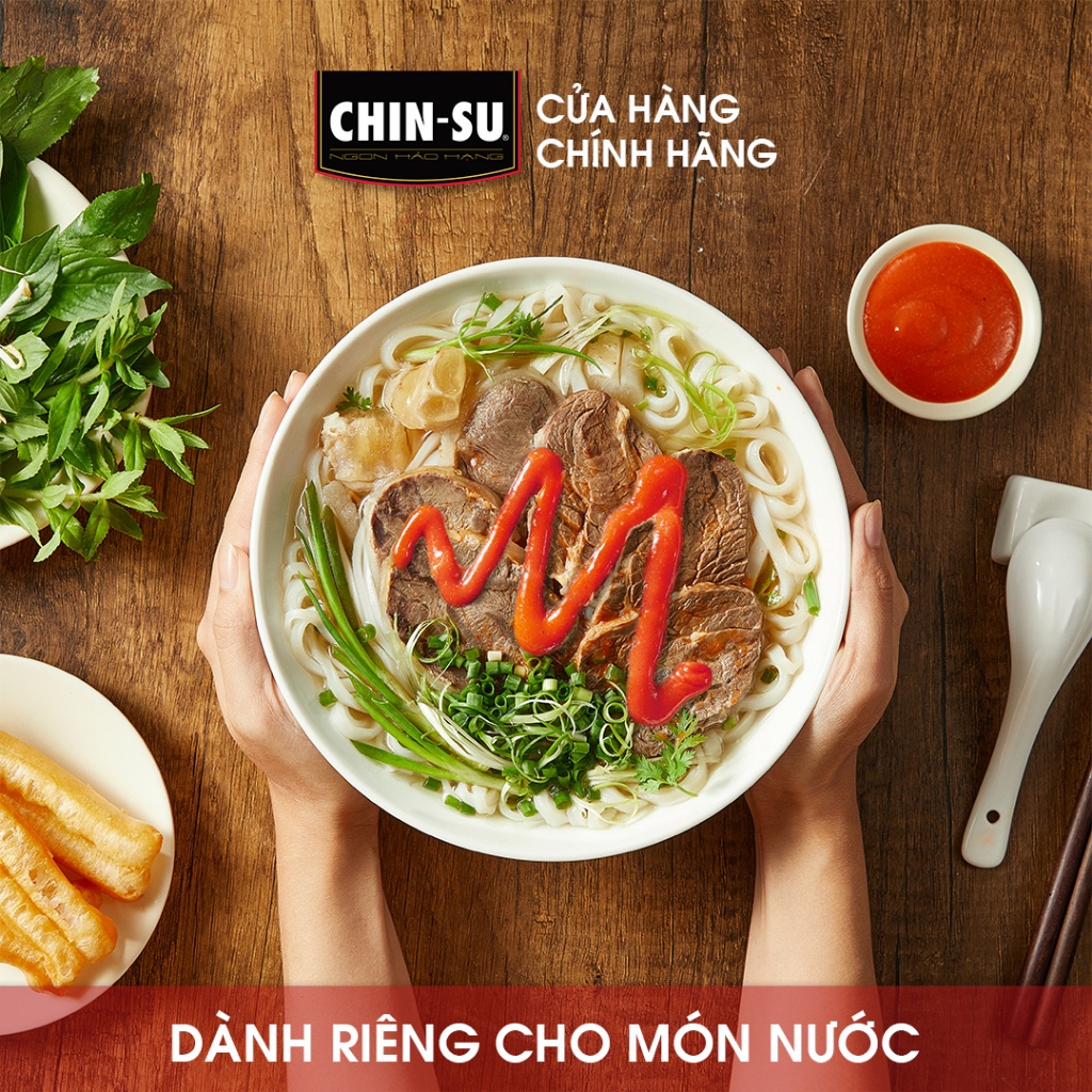 Tương Ớt CHIN-SU Phở Bún Miến Chai 235g