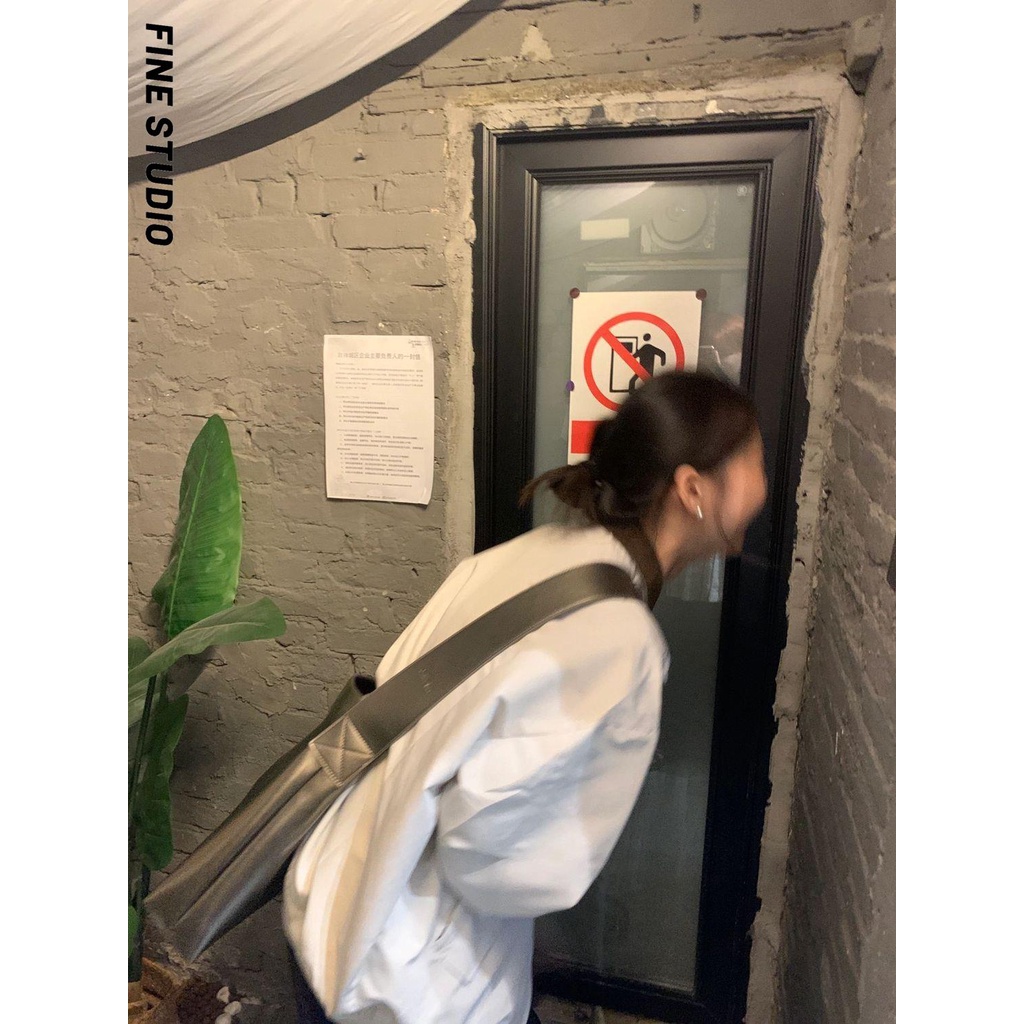 Fine studio Áo Khoác Bóng Chày Phong Cách retro Nhật Bản Thời Trang Xuân Thu 2023 Dành Cho Cặp Đôi