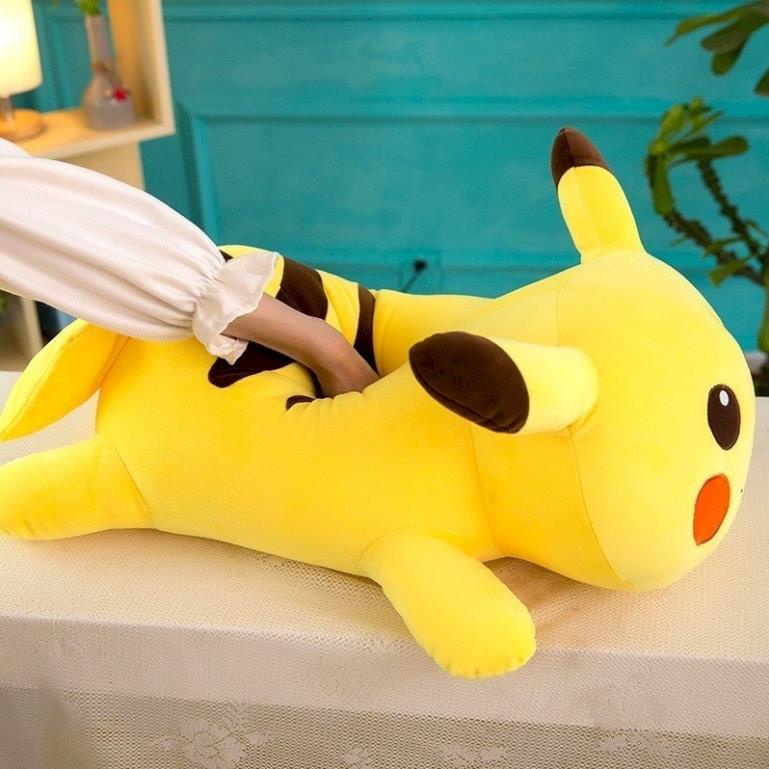 ❤️Giá Sỉ❤️ Gấu bông Pikachu Pokemon Siêu Đáng Yêu Cho bé. Thú nhồi bông cao cấp Xưởng Gấu Tiến Đạt