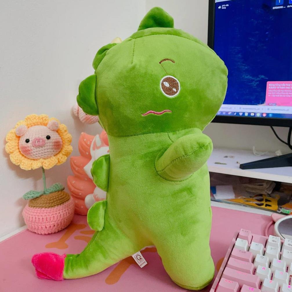 ❤️Giá Sỉ❤️  Gấu Bông Khủng Long Xanh Cute Hết Nấc. Thú nhồi Bông cho bé đáng yêu Xưởng Gấu Tiến Đạt