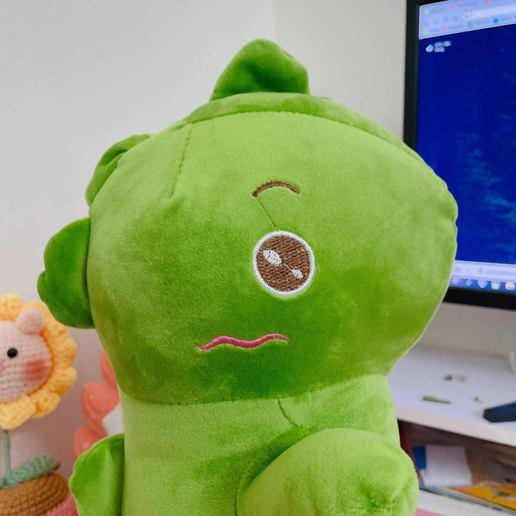 ❤️Giá Sỉ❤️  Gấu Bông Khủng Long Xanh Cute Hết Nấc. Thú nhồi Bông cho bé đáng yêu Xưởng Gấu Tiến Đạt